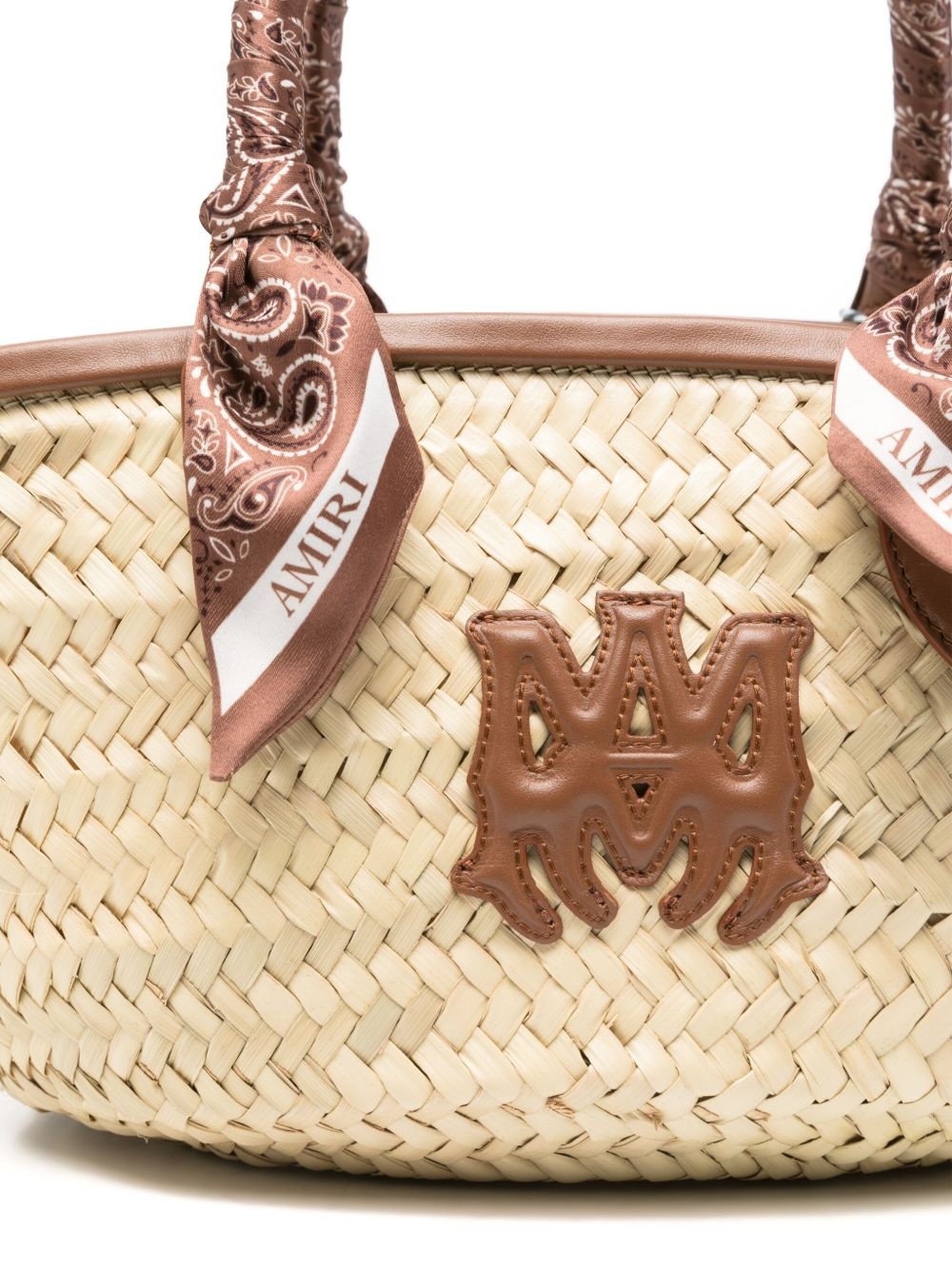 MA raffia tote bag - 4