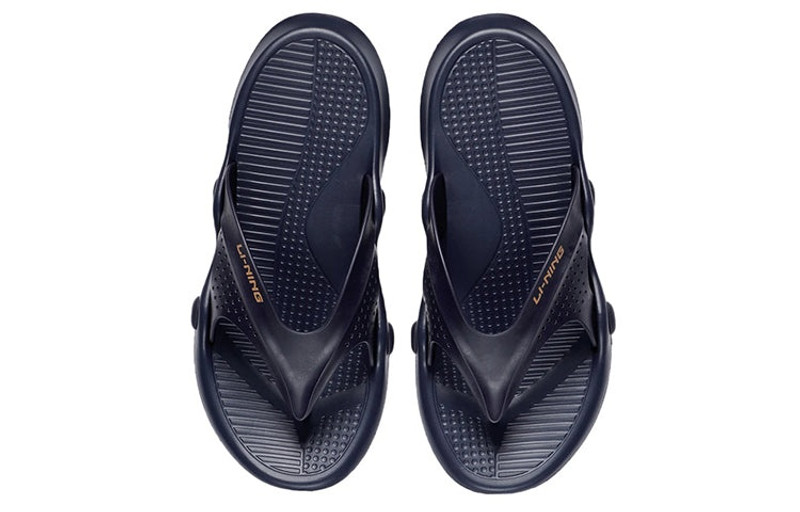 Li-Ning Li-Ning Casual Sports Slippers Blue AGAS007-3 outlook