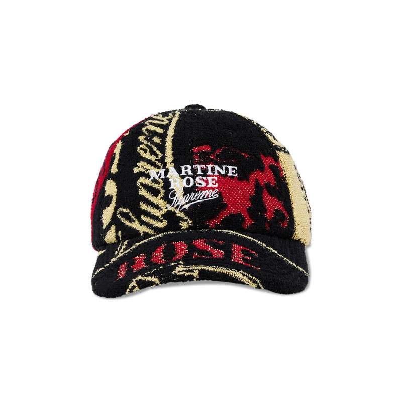 Supreme x Martine Rose Towel 6-Panel 'Black' - 1