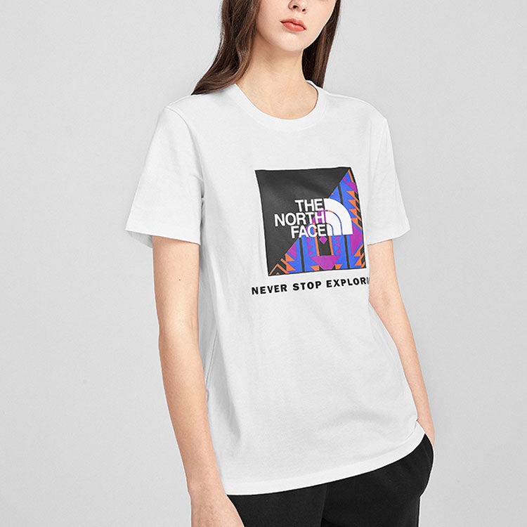 THE NORTH FACE Graphic T-Shirt 'White' NF0A4NE7-FN4 - 3