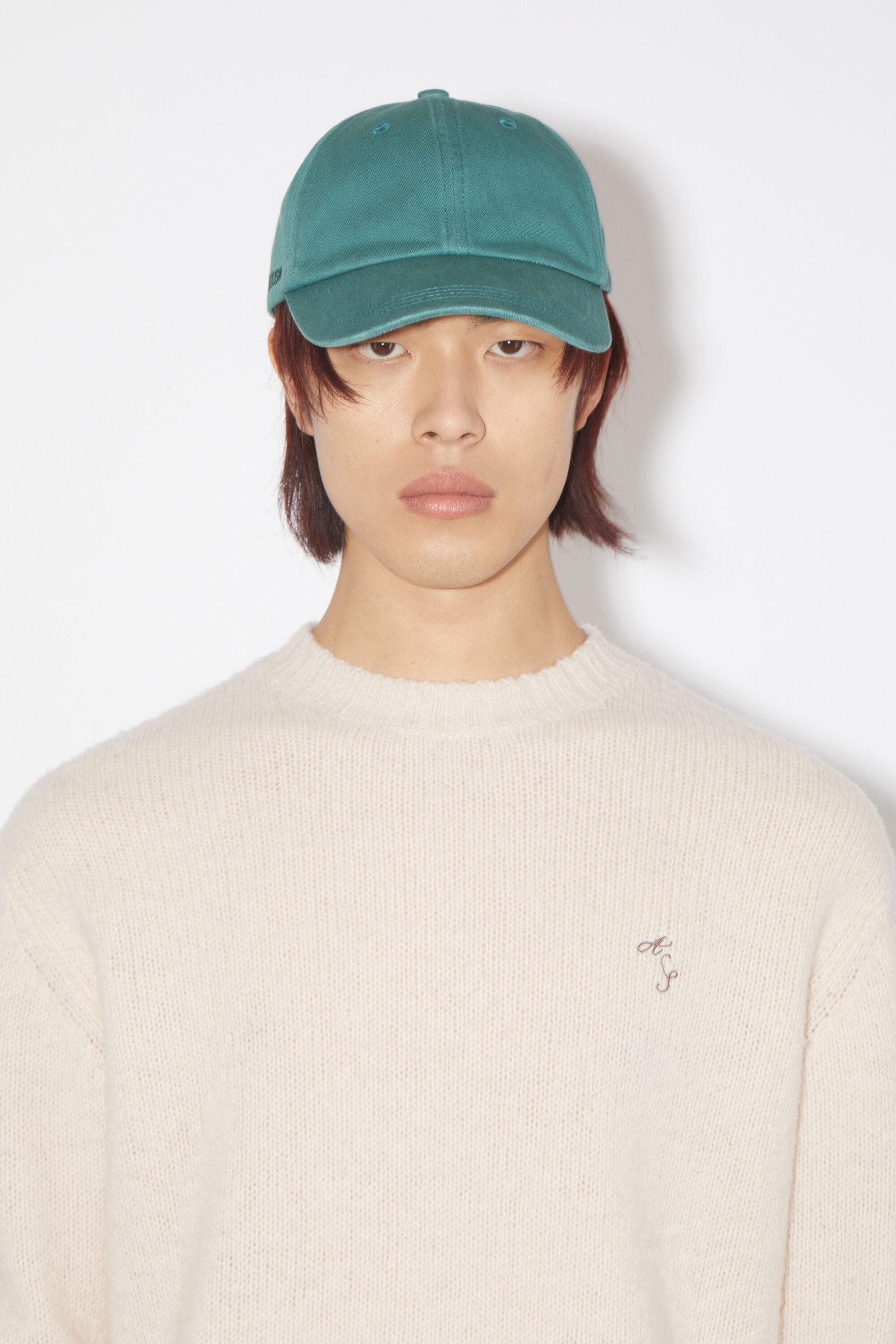 Cotton baseball cap - Sea foam green - 3