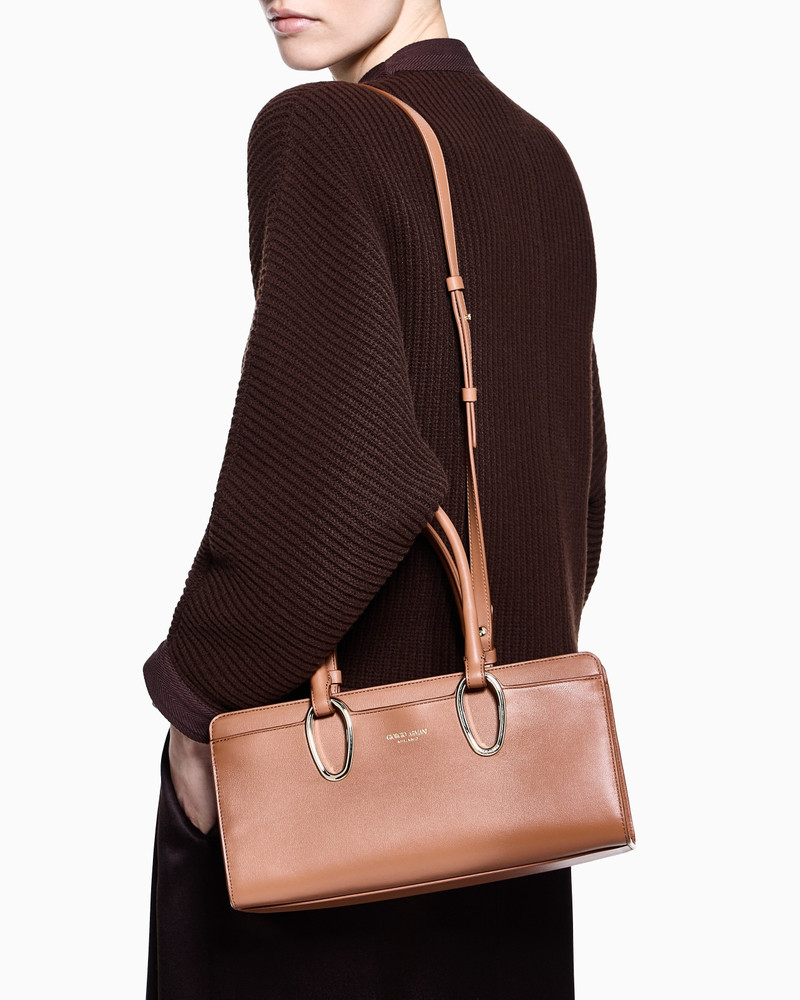LEATHER BAULETTO BAG 7