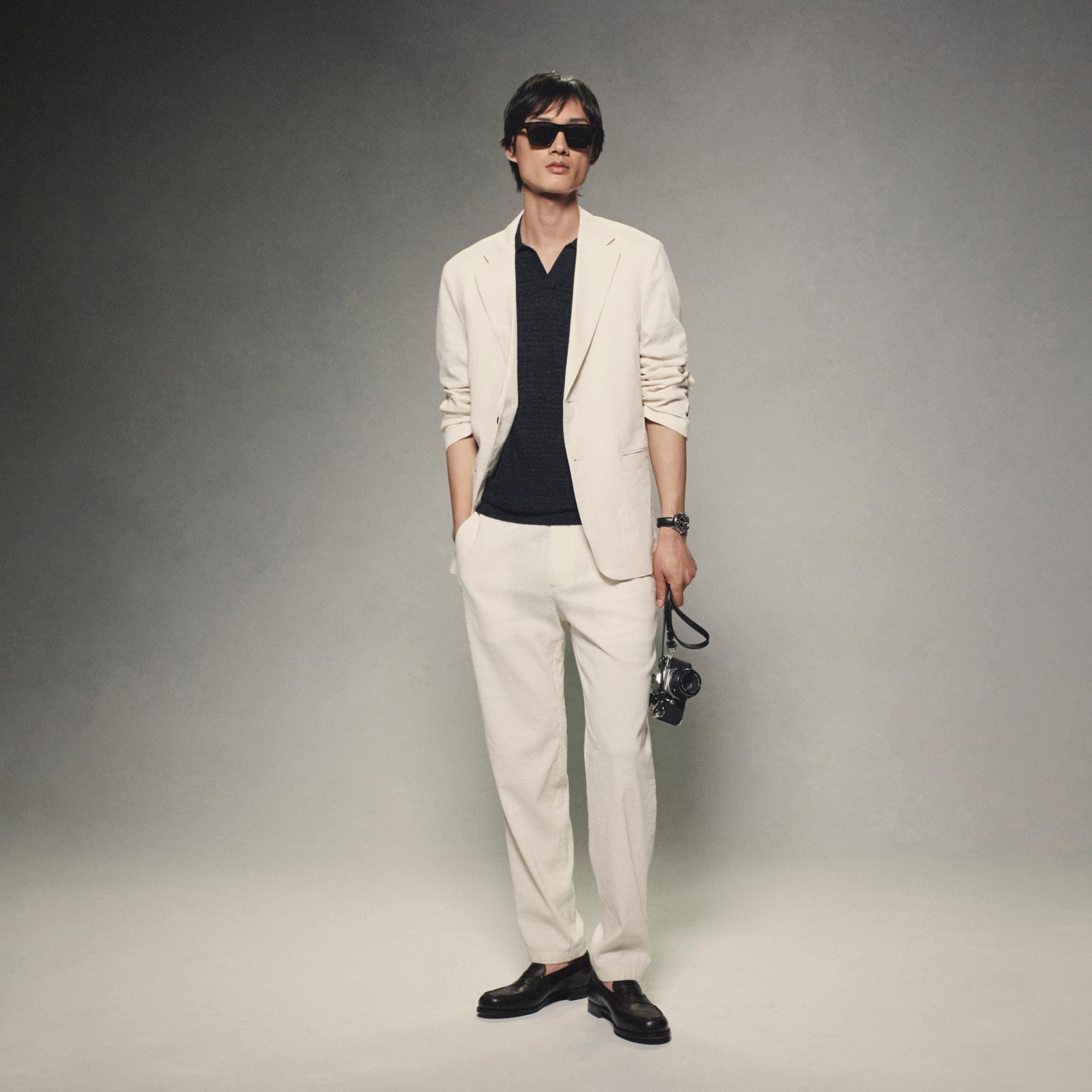 Clinton Blazer in Good Linen - 10