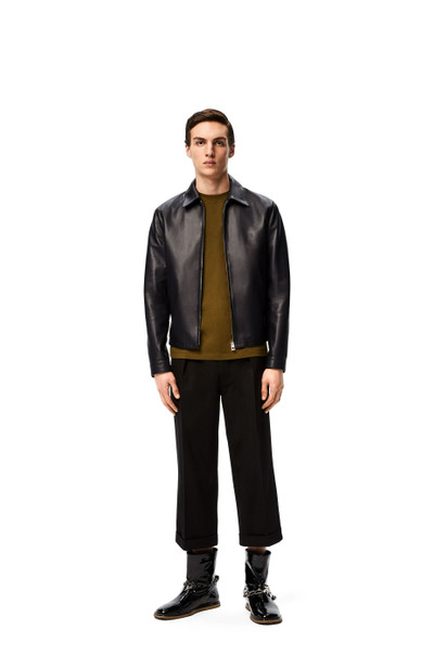 Loewe Zip jacket in nappa outlook