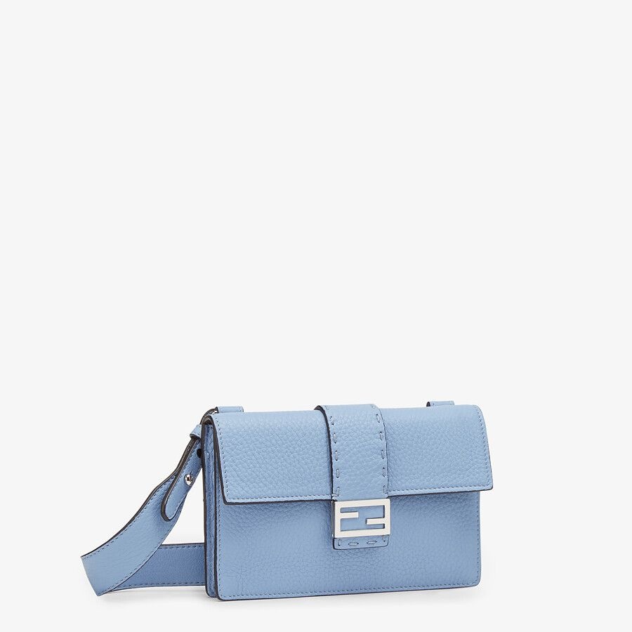 Light blue leather bag - 2