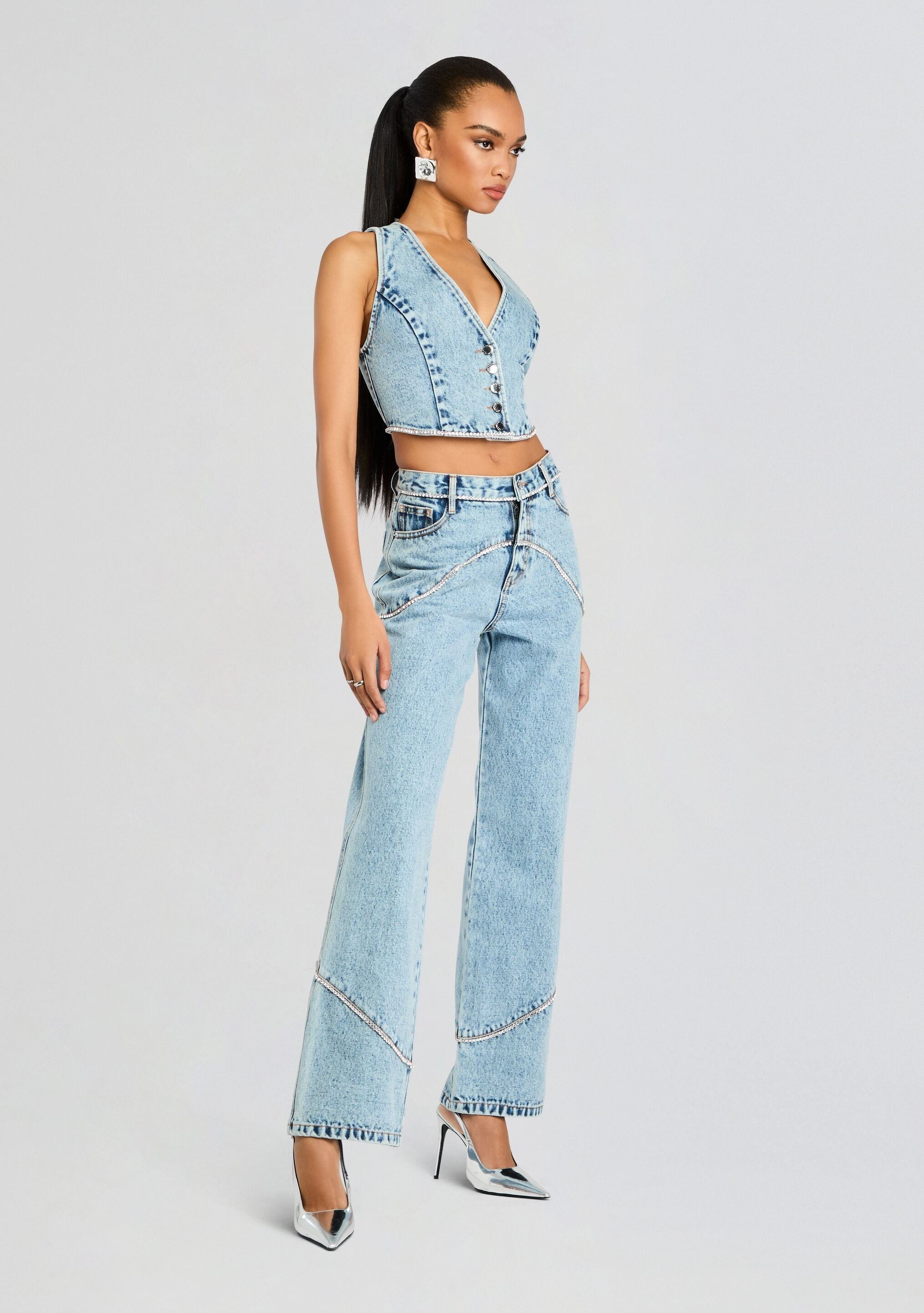 IZZIE EMBELLISHED JEAN - 3