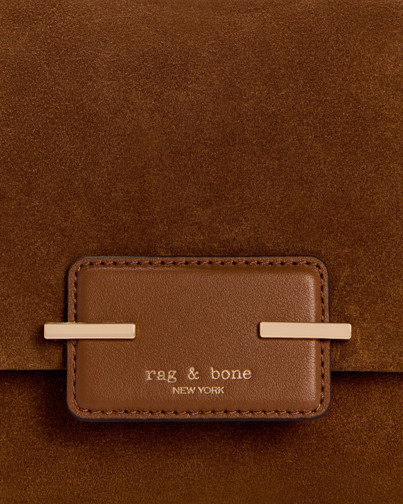 Realm Suede Top Handle Bag 5