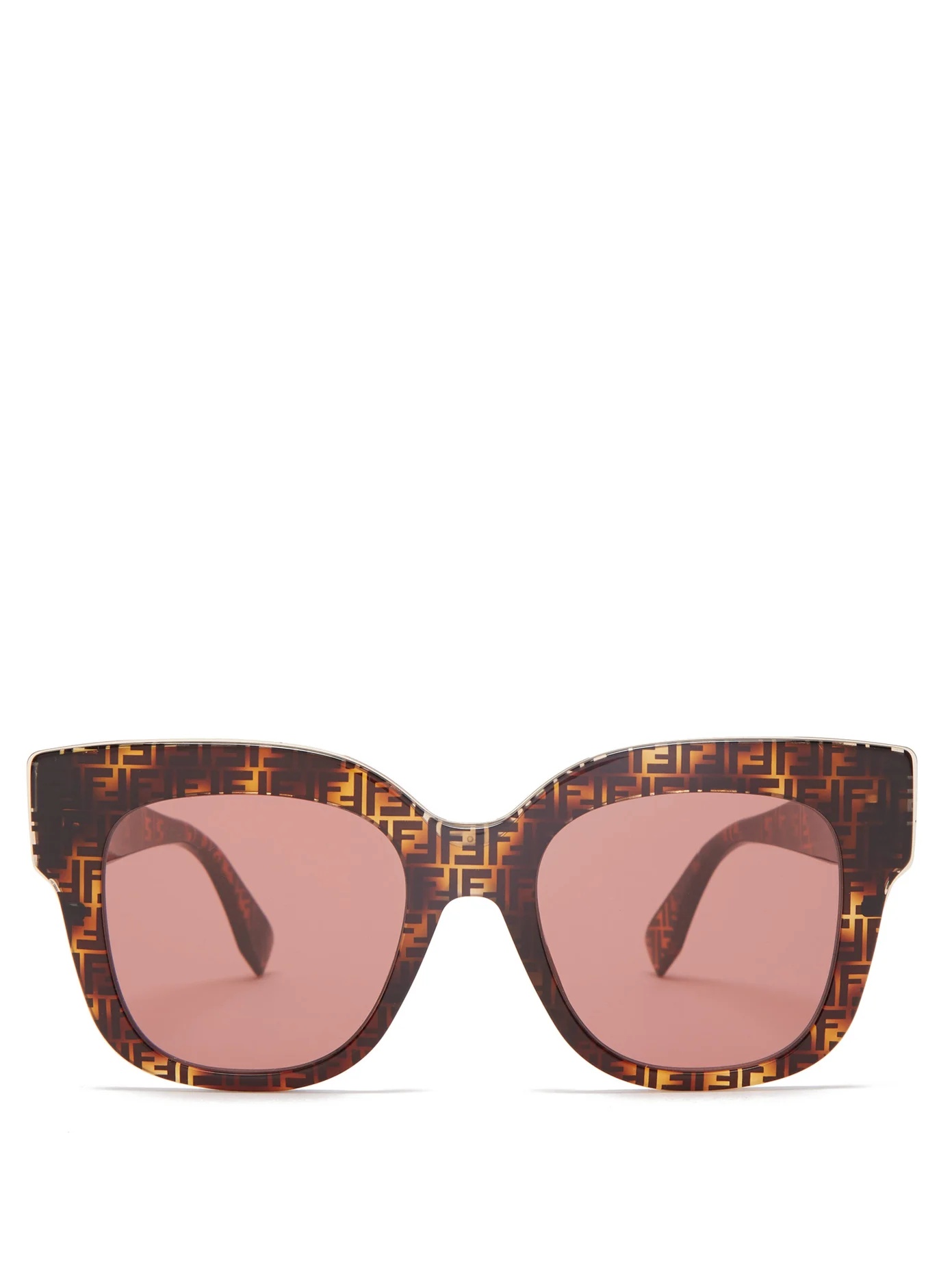 FF cat-eye acetate sunglasses - 1