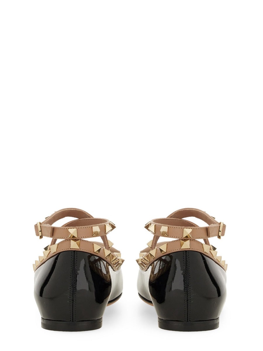 Valentino Garavani Women Rockstud Ballerina - 3