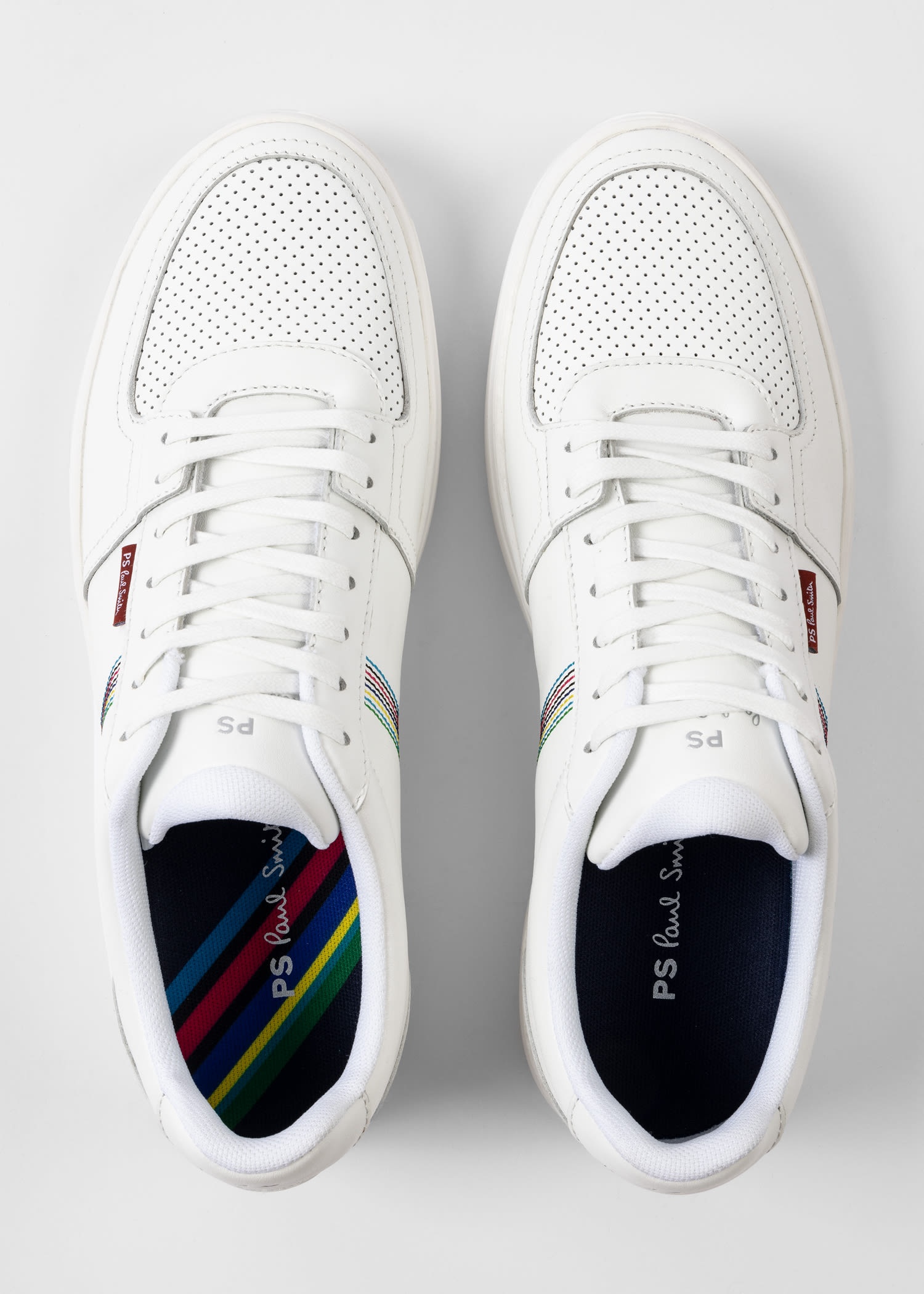 'Margate' Leather Sneakers - 5