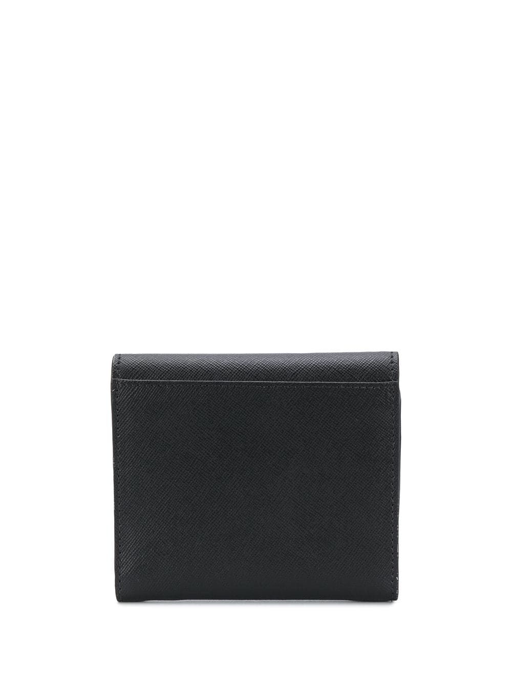 logo-print trifold wallet - 2