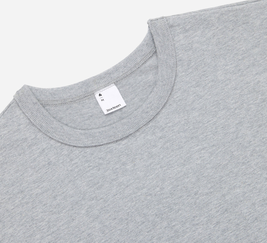 Heavyweight T-Shirt - Heather Grey (2 Pack) - 3