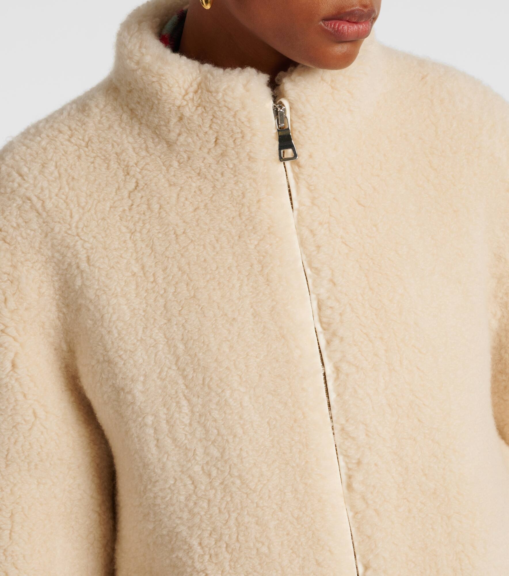 T-Bird cashmere bomber jacket - 4