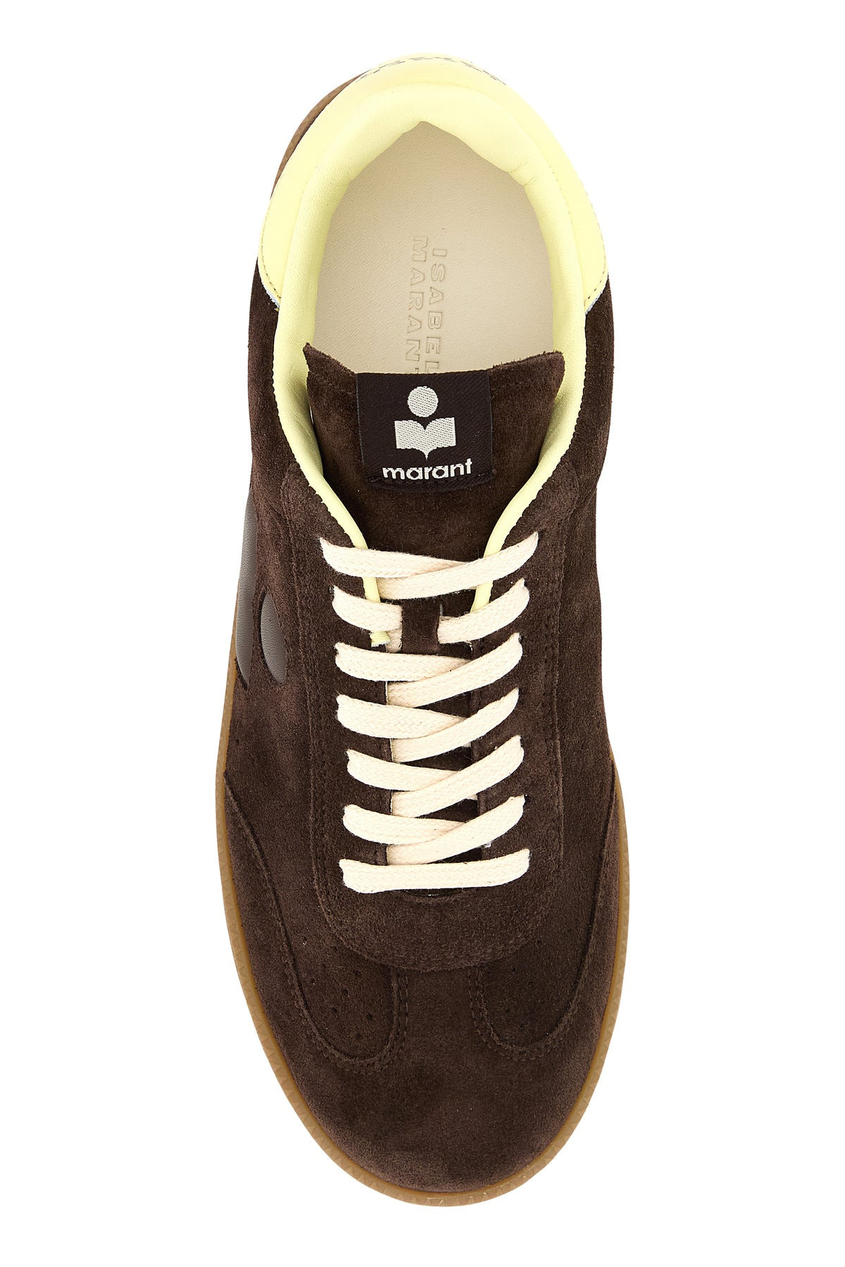 Chocolate suede Bryce sneakers - 4