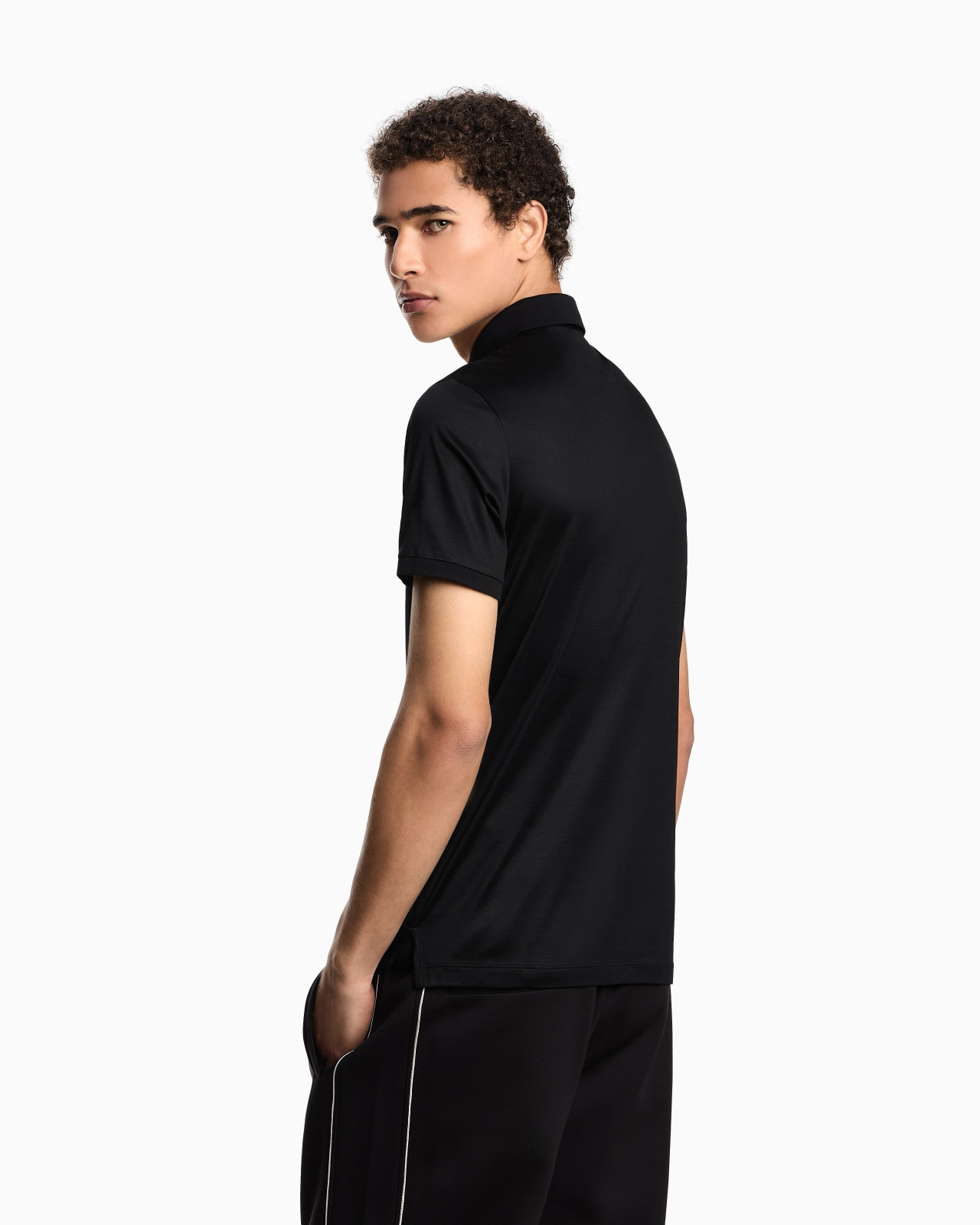 ASV Lyocell-blend jersey polo shirt - 3