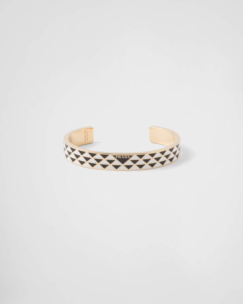 Enameled metal bracelet 1