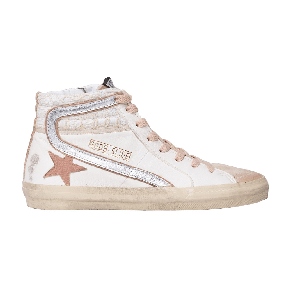 Golden Goose Wmns Slide Sneaker 'White Beige' - 1