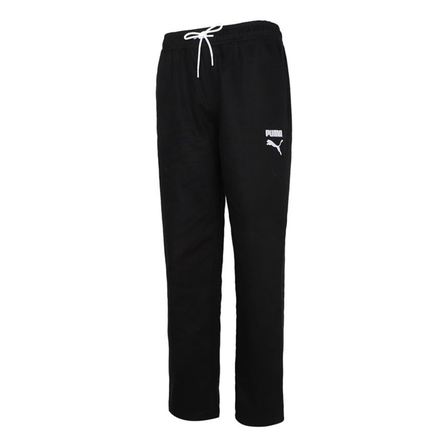 PUMA Regular Track Pants 'Black White' 532040-01 - 1