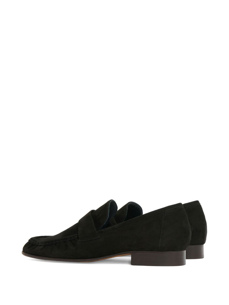 Ruched penny loafers 3
