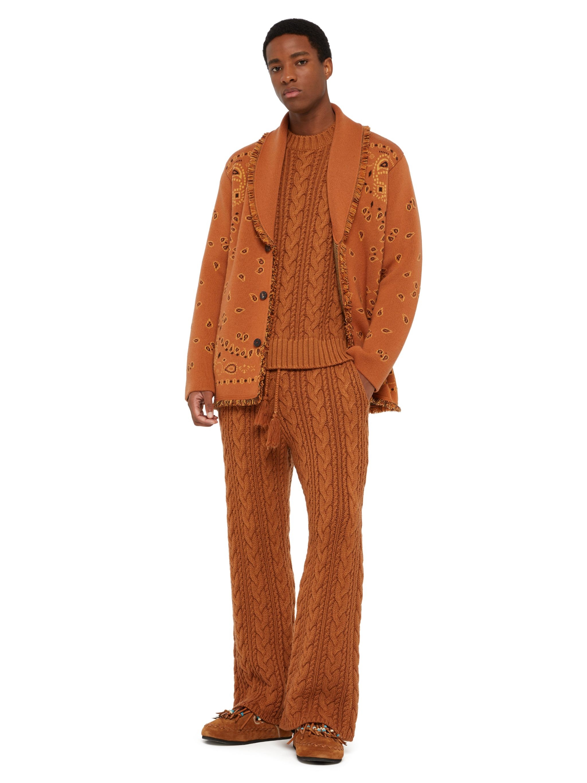 Bandana Jacquard Cardigan - 2