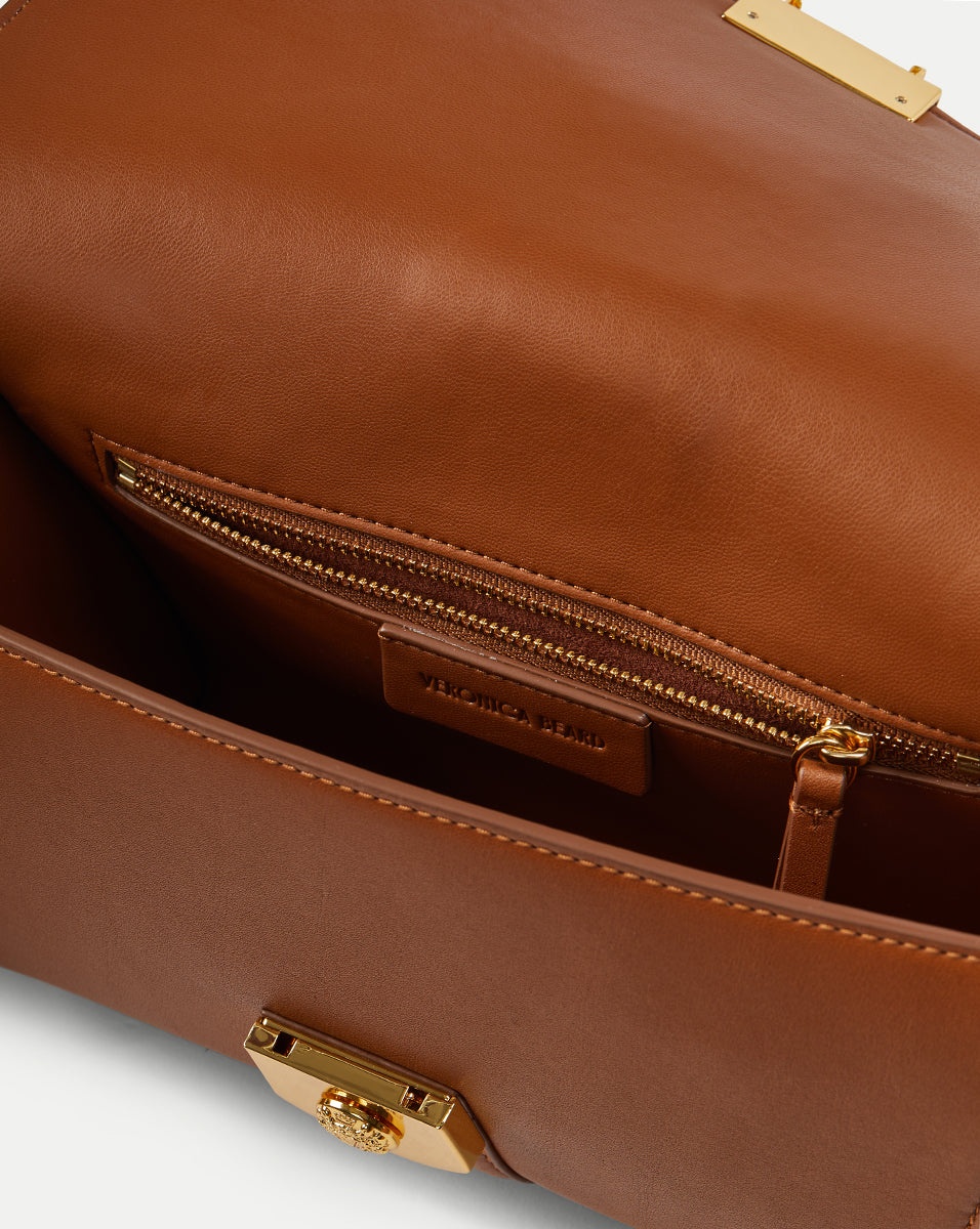 LARGE CREST LOCK TRAP BAG - 4