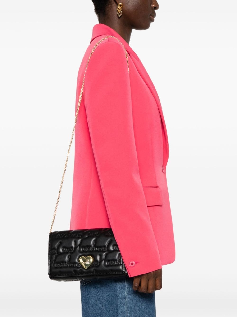 logo-plaque cross body bag - 2