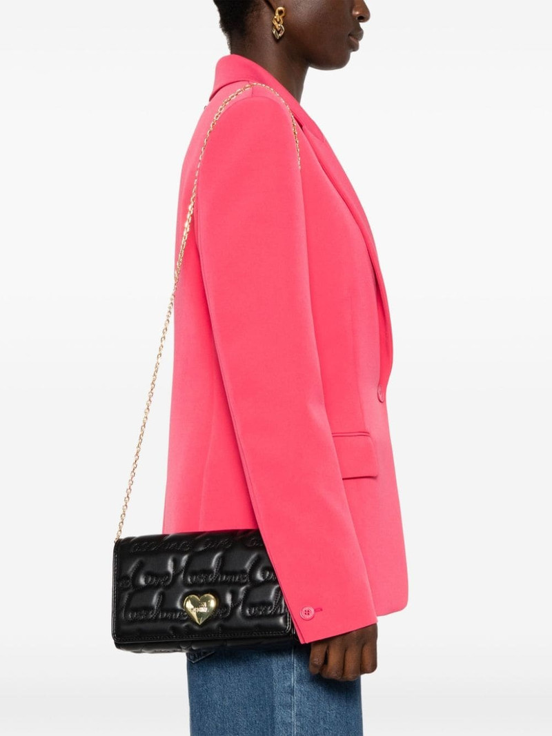 Moschino logo-plaque cross body bag outlook