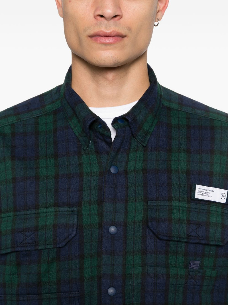 tartan-check shirt 5