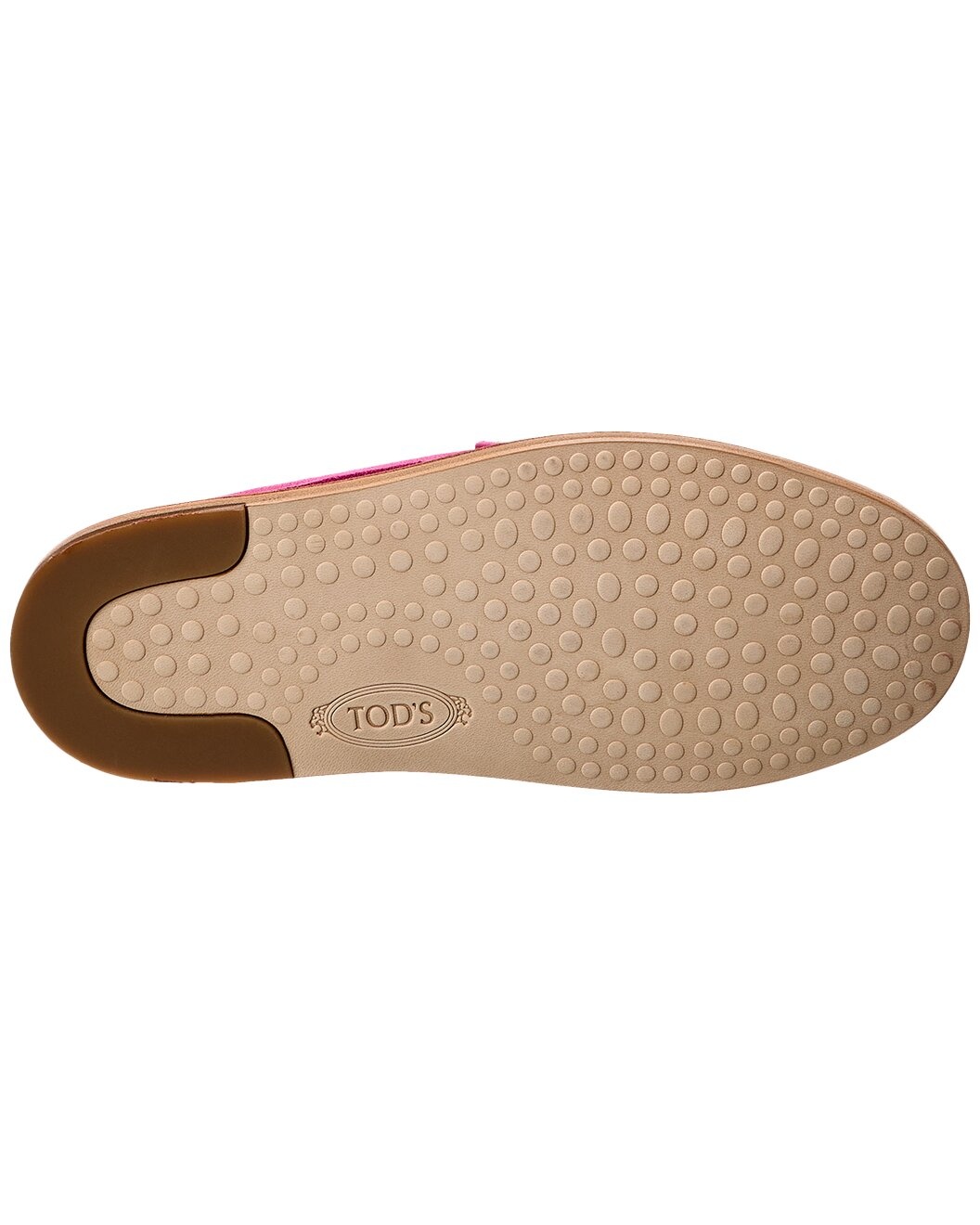 TODs Logo Fringed Suede Mule - 4