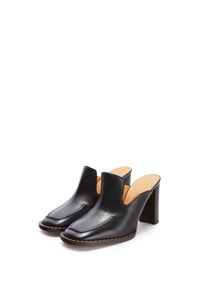 Loewe Heel mule 75 in calf outlook