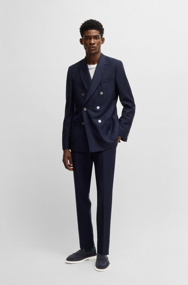 BOSS SUEDE MONK SHOE WITH CONTRAST OUTSOLE outlook