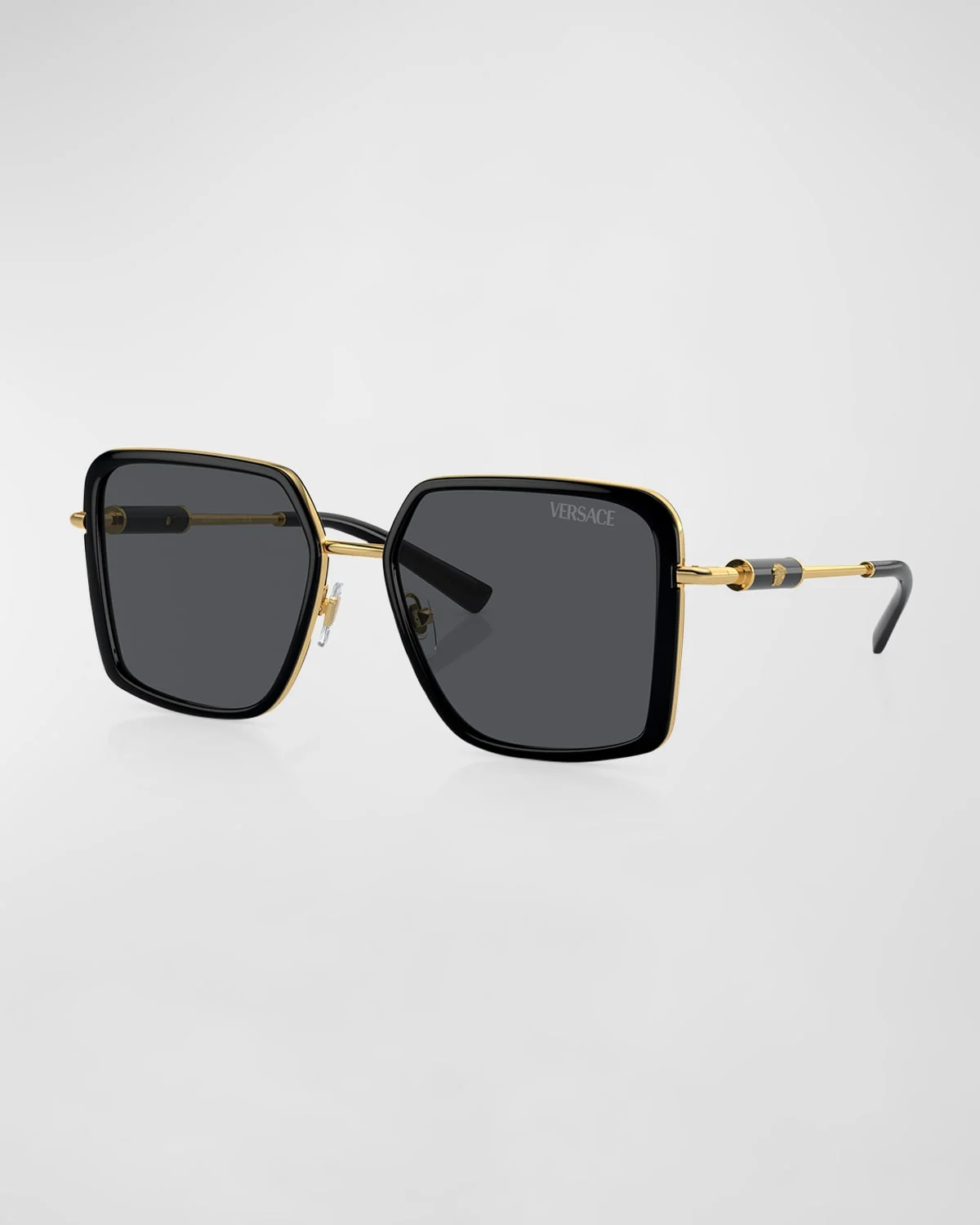 Tubular Steel Square Sunglasses - 1