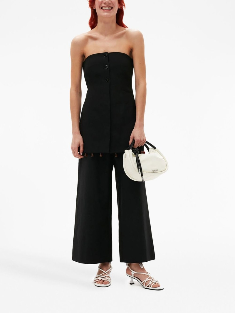 GANNI straight-leg trousers outlook