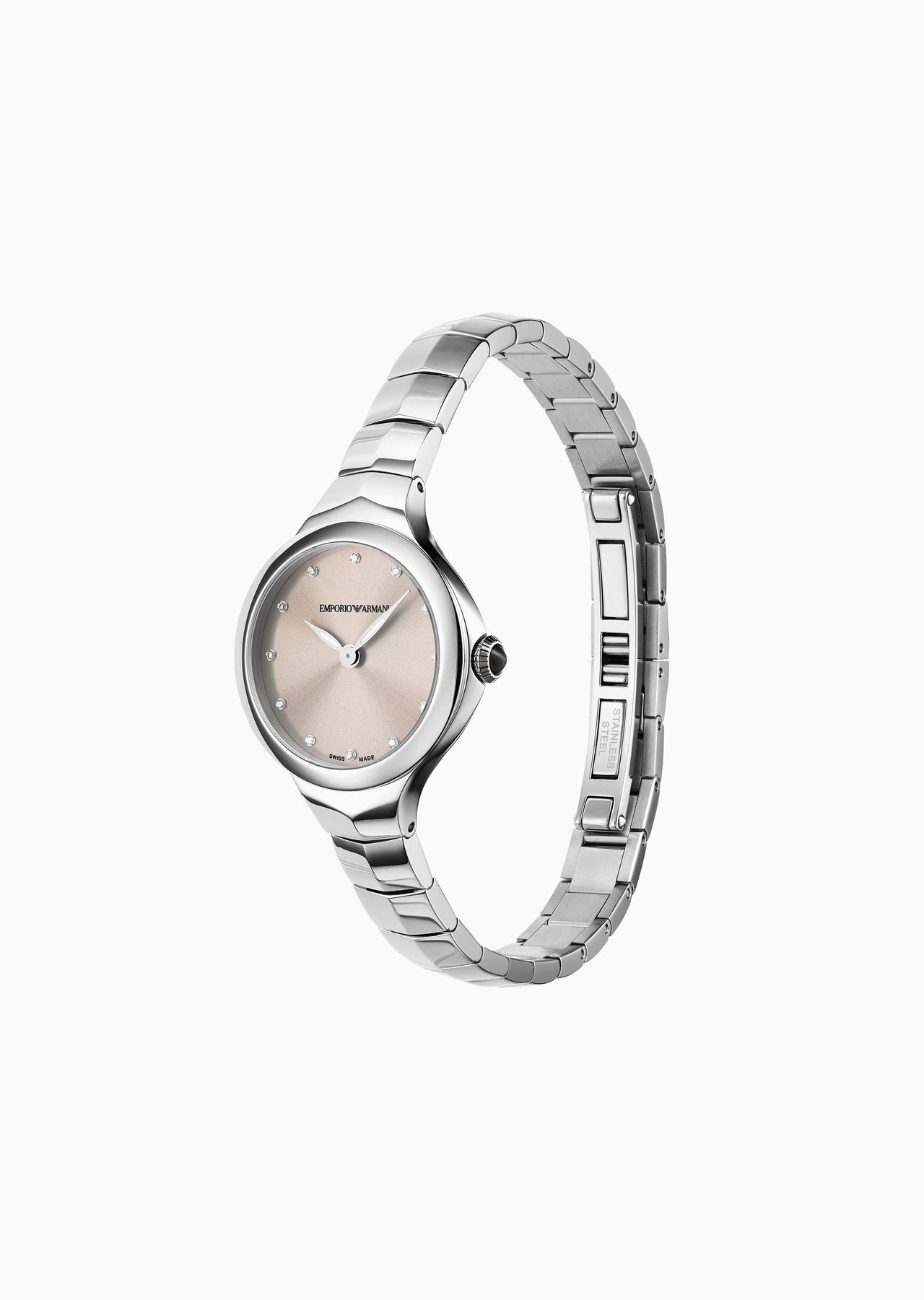 Women's Swiss Made Fluid Deco Two-Hand Watch - 2