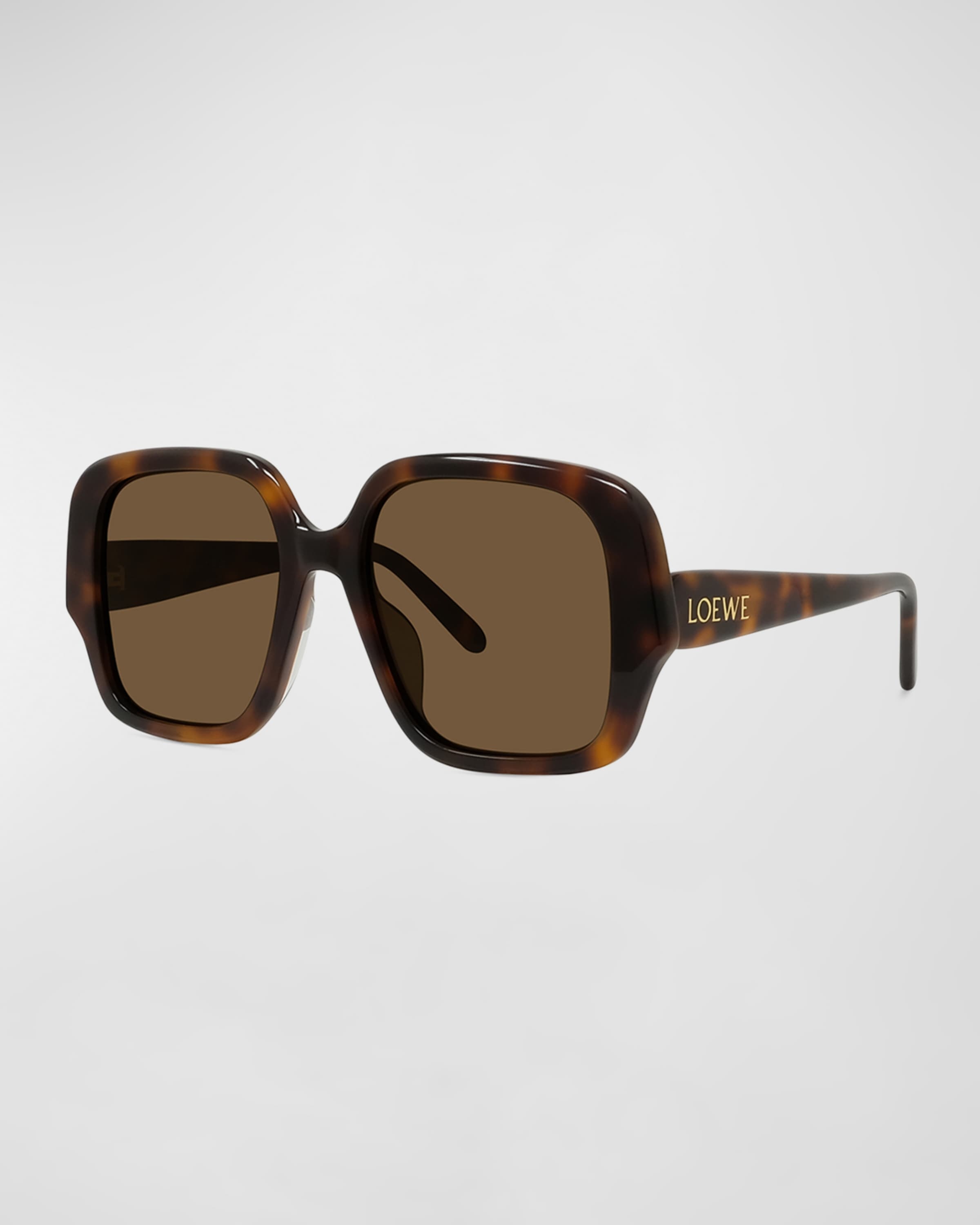 Logo Acetate Square Sunglasses - 1