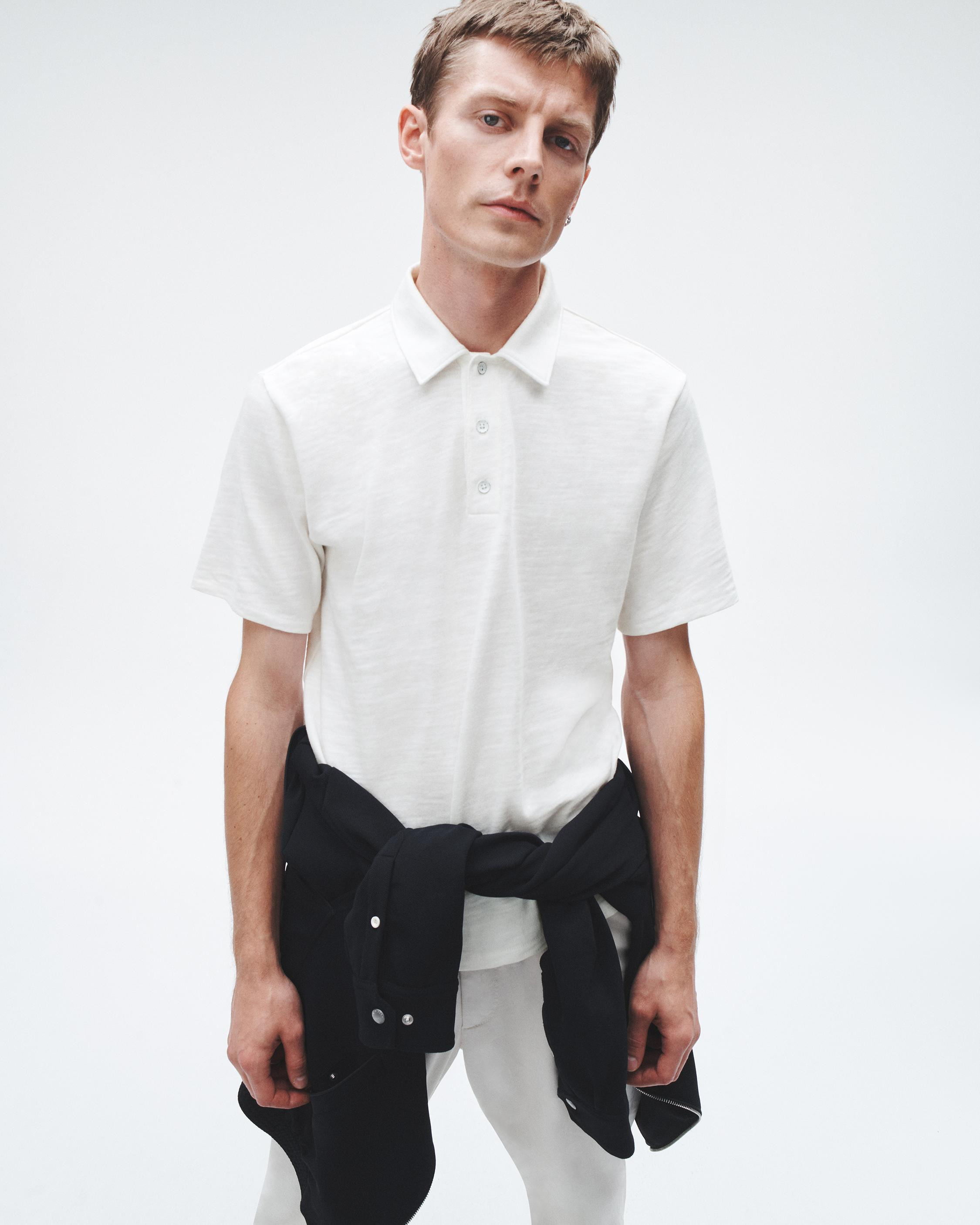 Classic Flame Polo
Pima Cotton Shirt - 6