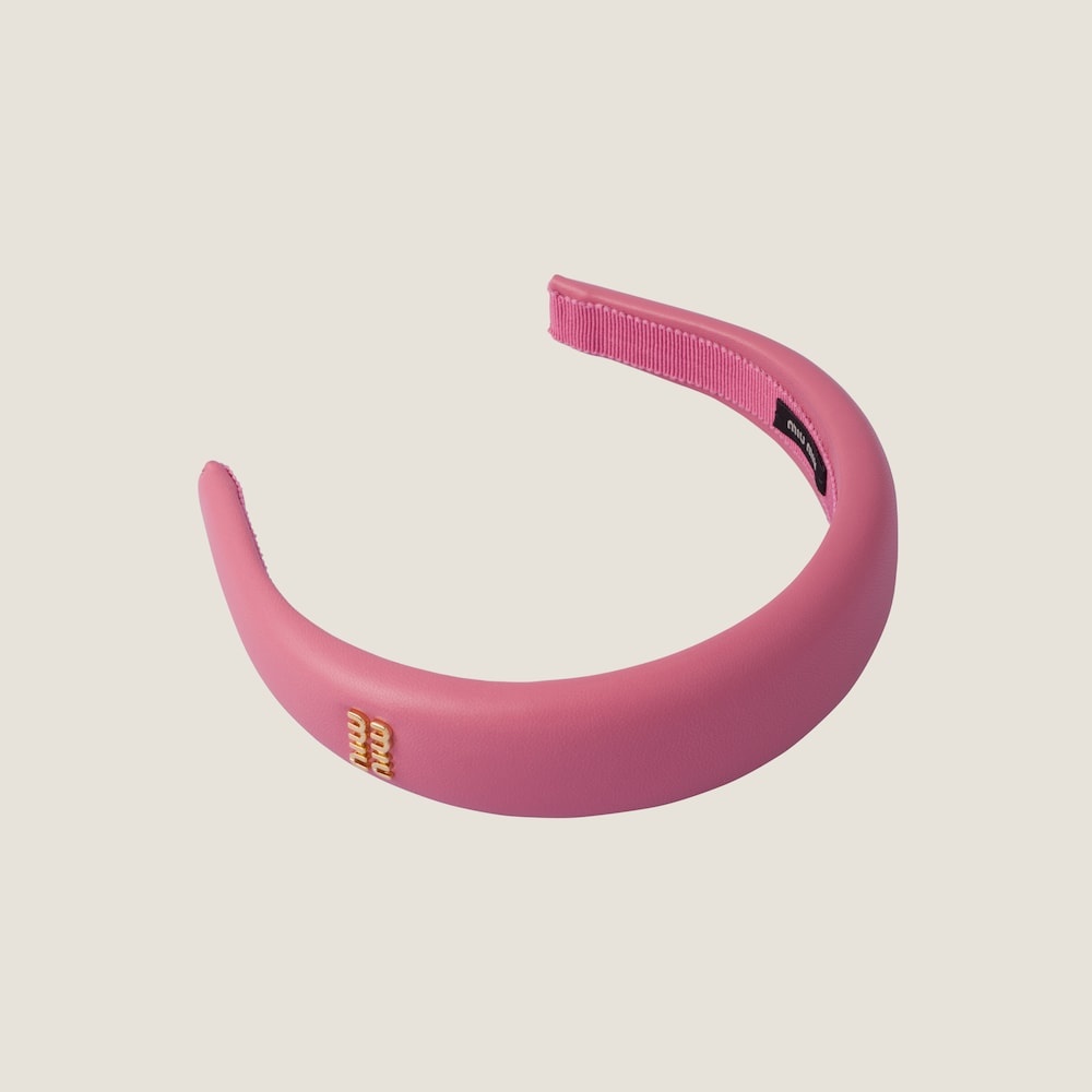 Nappa leather headband - 3