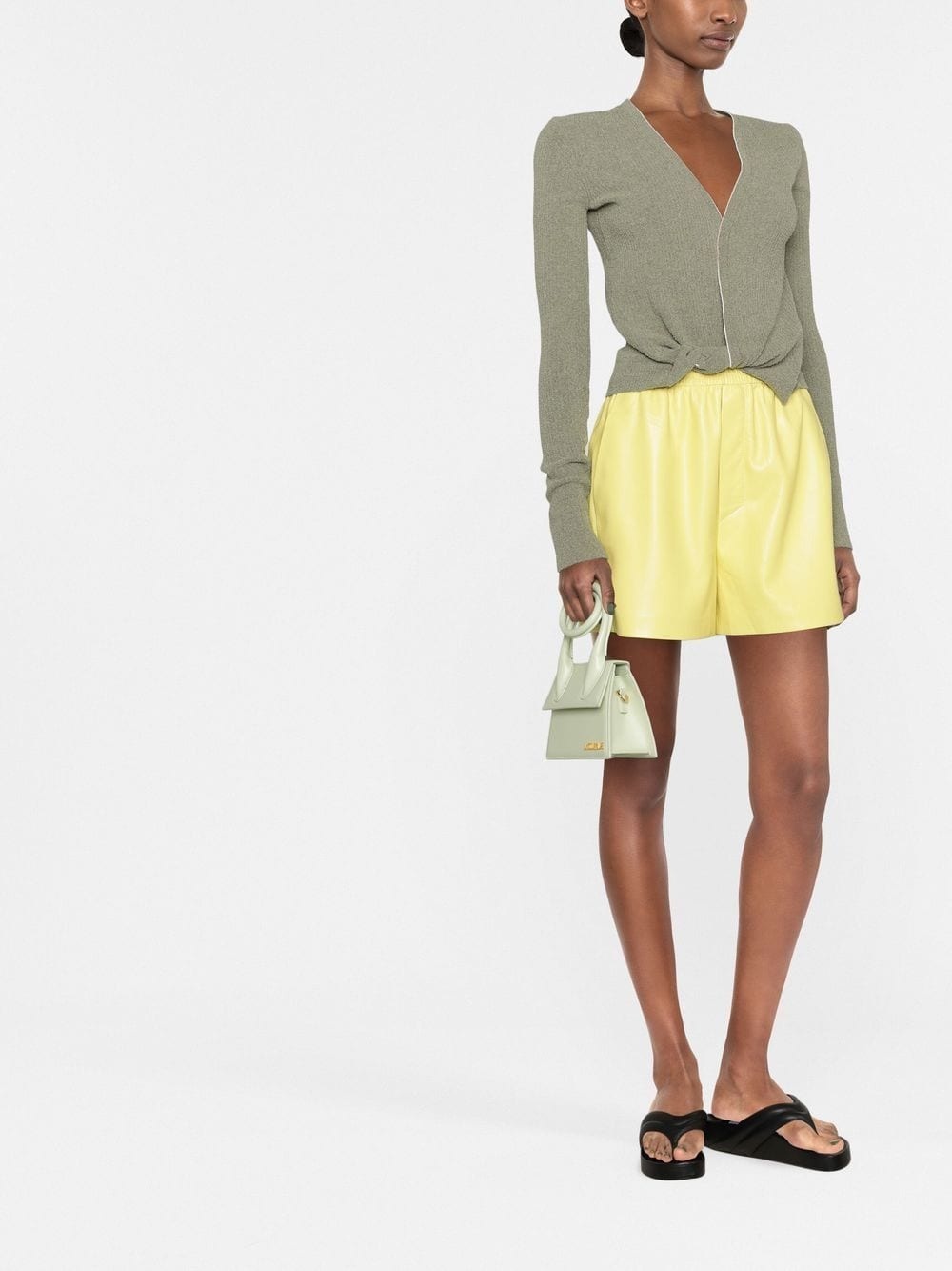 elasticated-waist shorts - 2