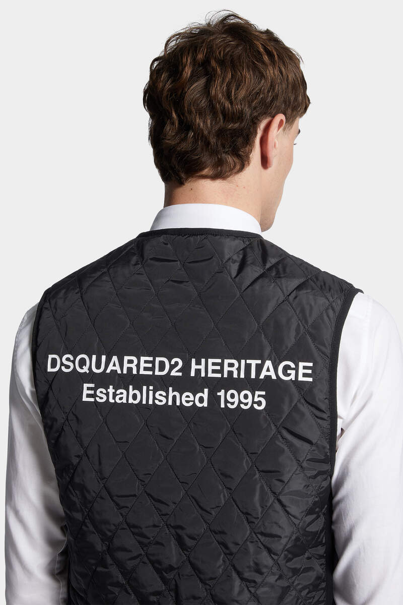 DSQUARED2 URBAN QUILTED VEST - 6
