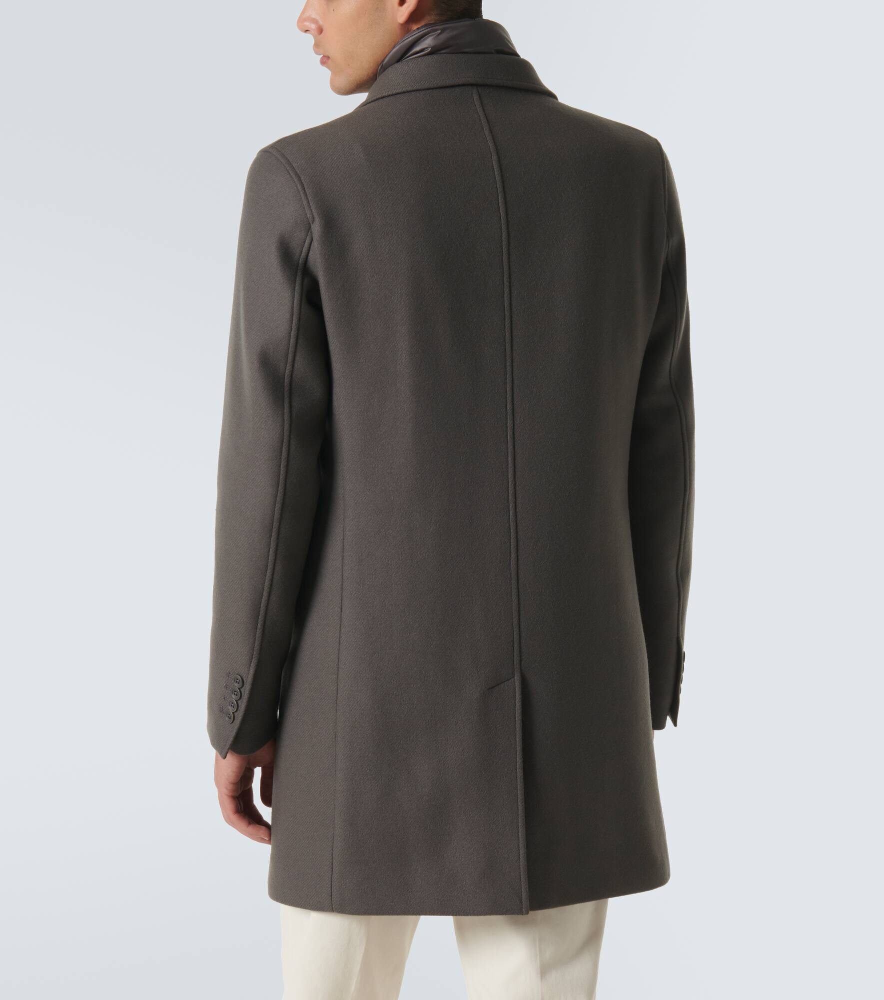Wool-blend overcoat - 4