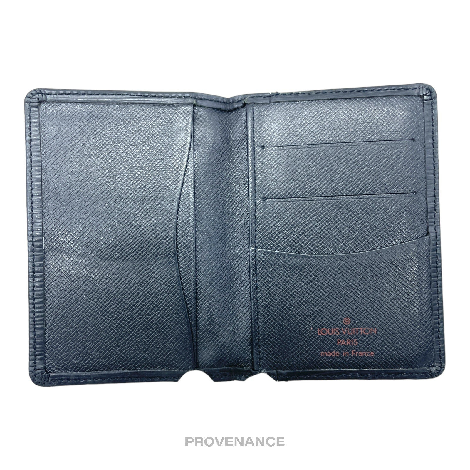 Louis Vuitton Pocket Organizer Wallet - Black Epi Leather - 7
