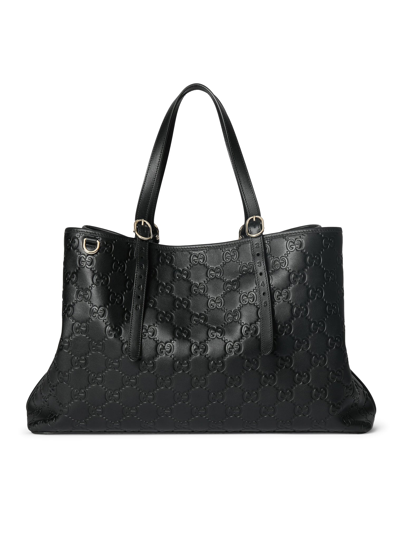 LARGE GG EMBLEM SHOPPING BAG - 1
