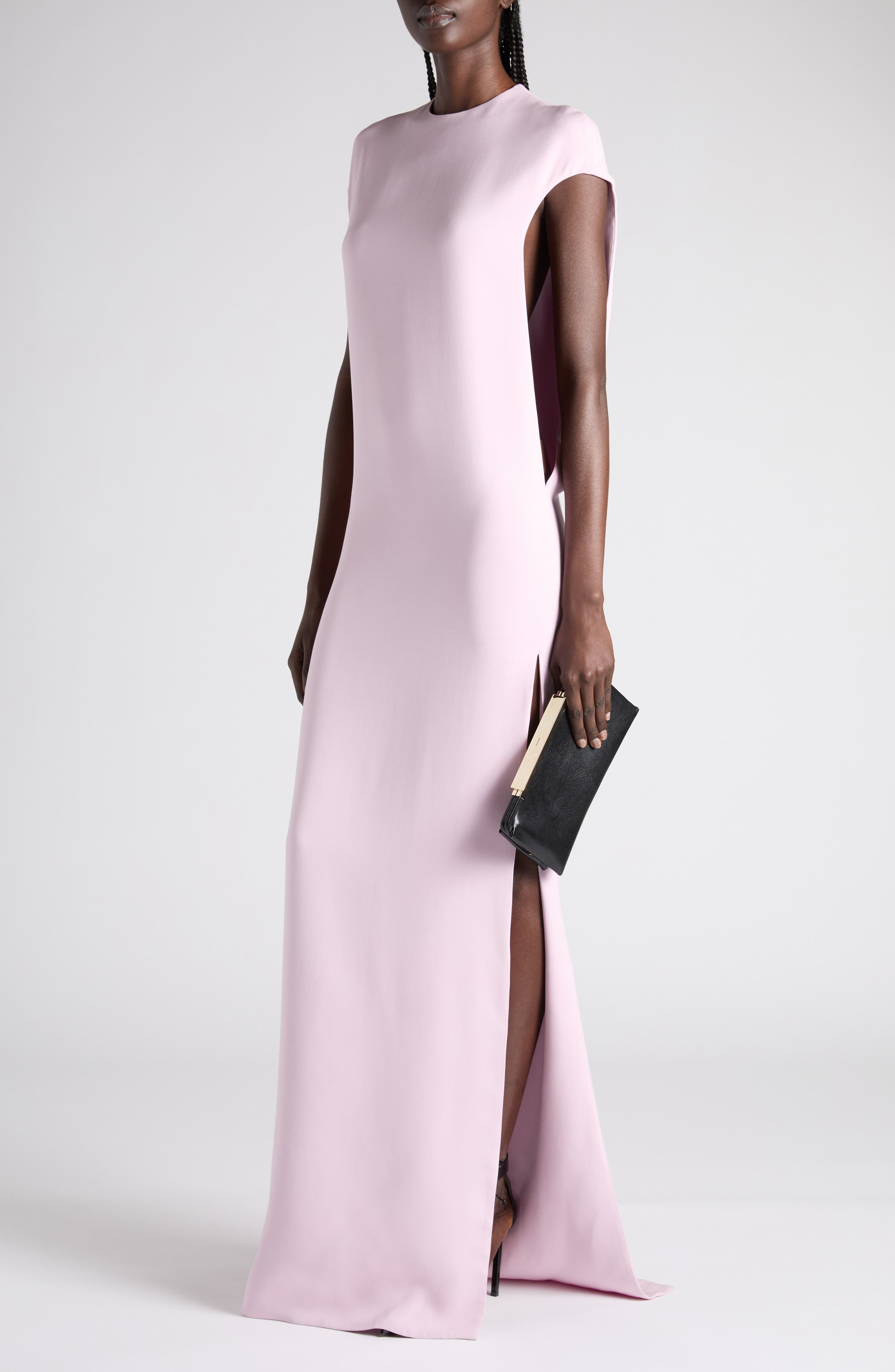 TOM FORD Stretch Silk Georgette Evening Gown in Orchid Pink at Nordstrom - 2