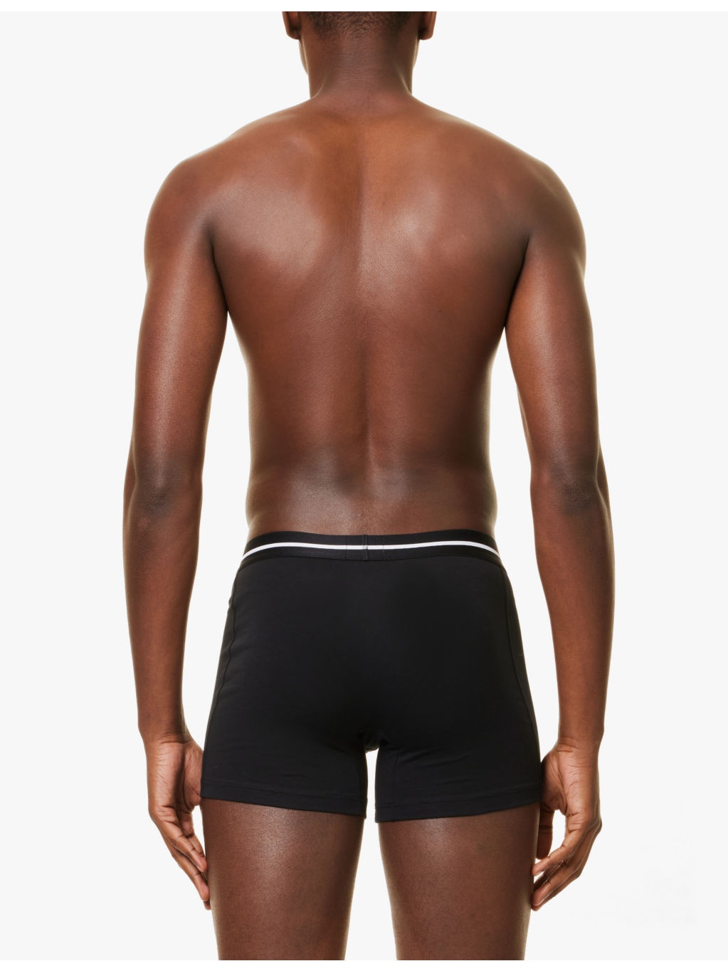 Branded waistband stretch-cotton boxer briefs - 3
