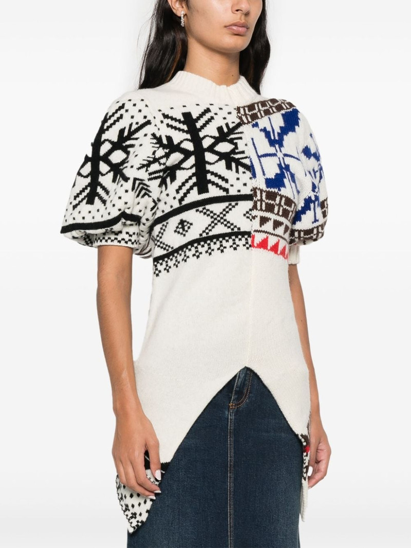 jacquard-pattern sweater 3