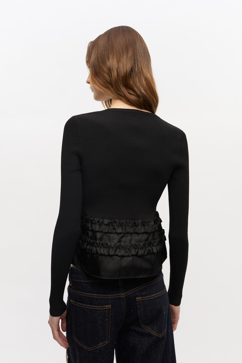 MELANGE KNIT CARDIGAN 4