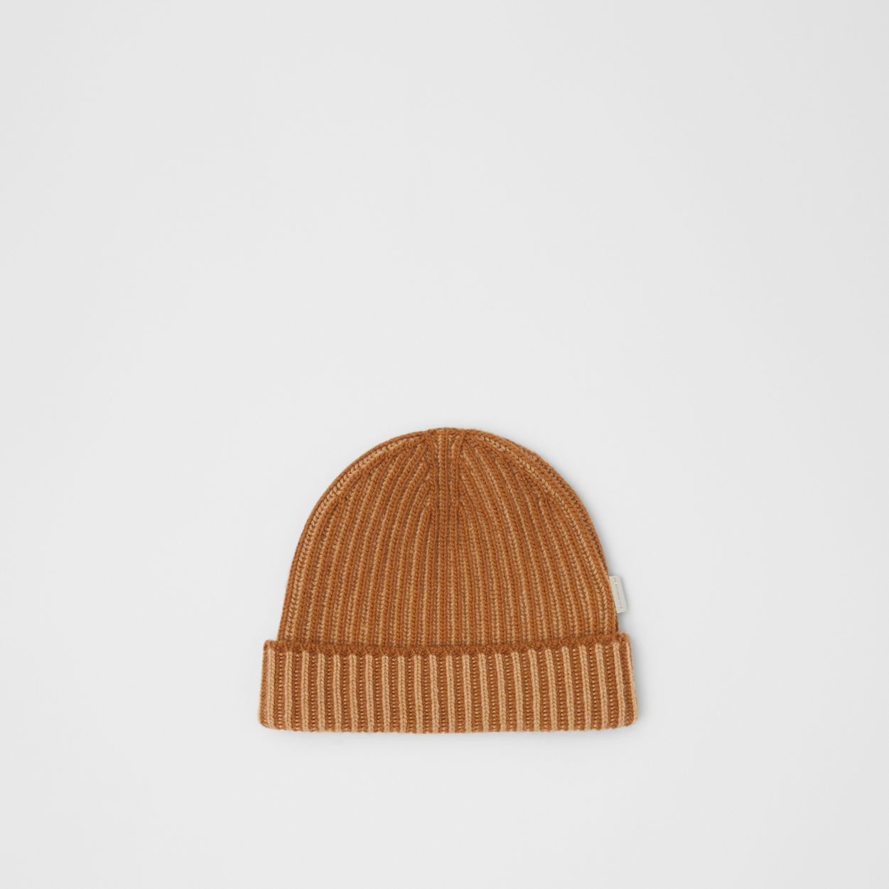 Rib Knit Cashmere Beanie - 5