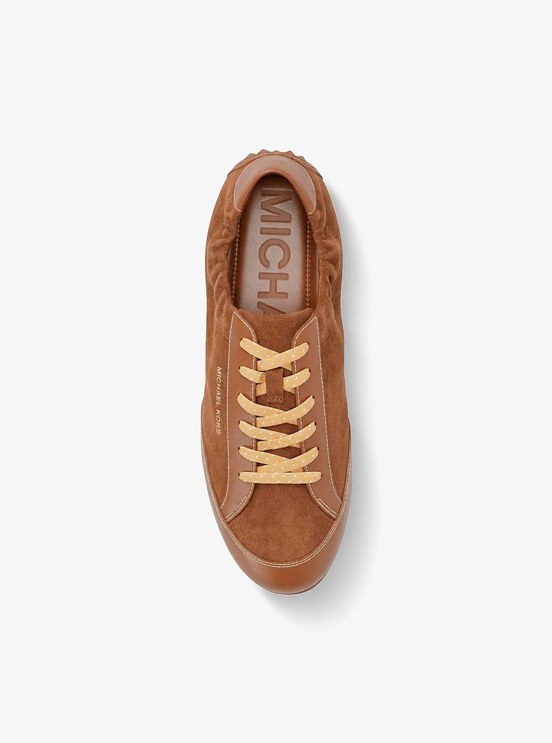 Susie Suede and Leather Trainer 5