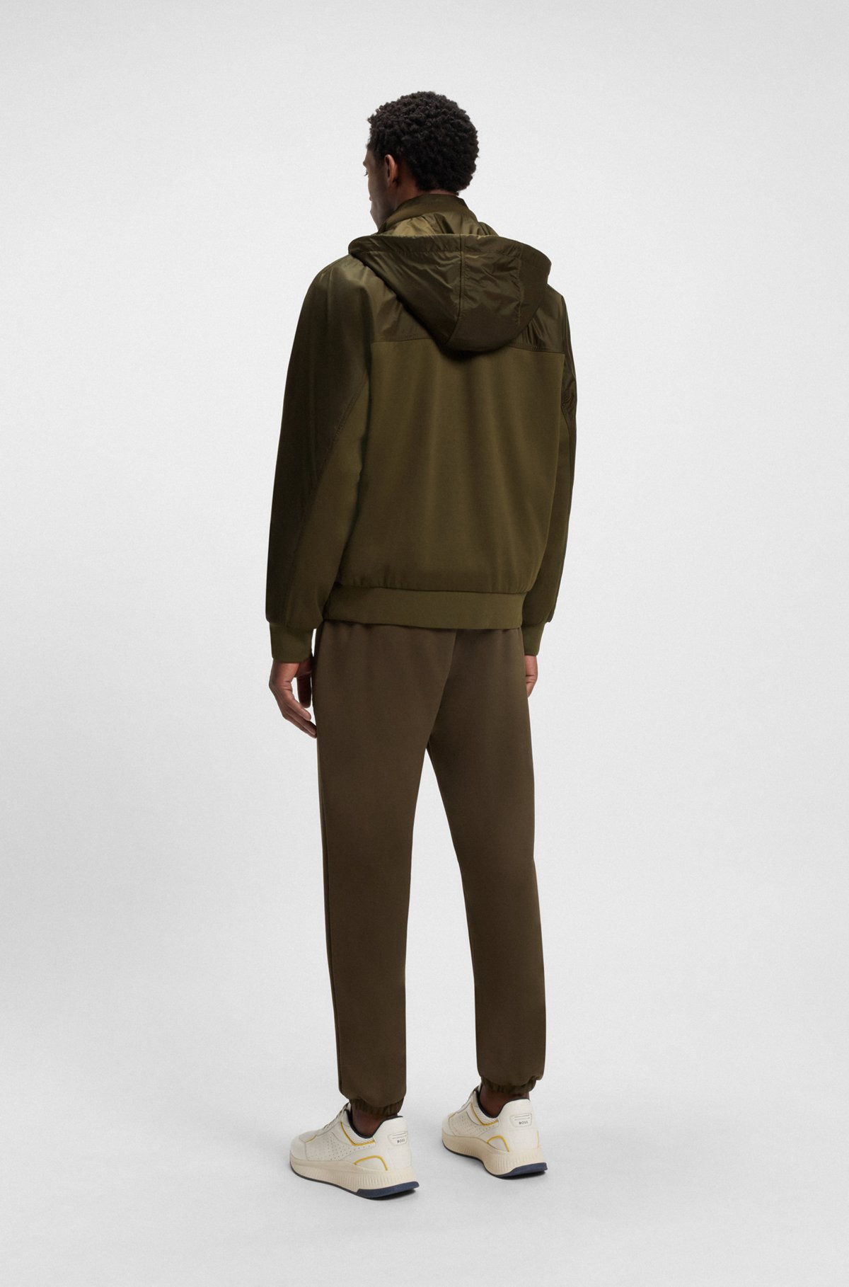 PORSCHE X BOSS HOODIE WITH TWO-WAY ZIP - 5