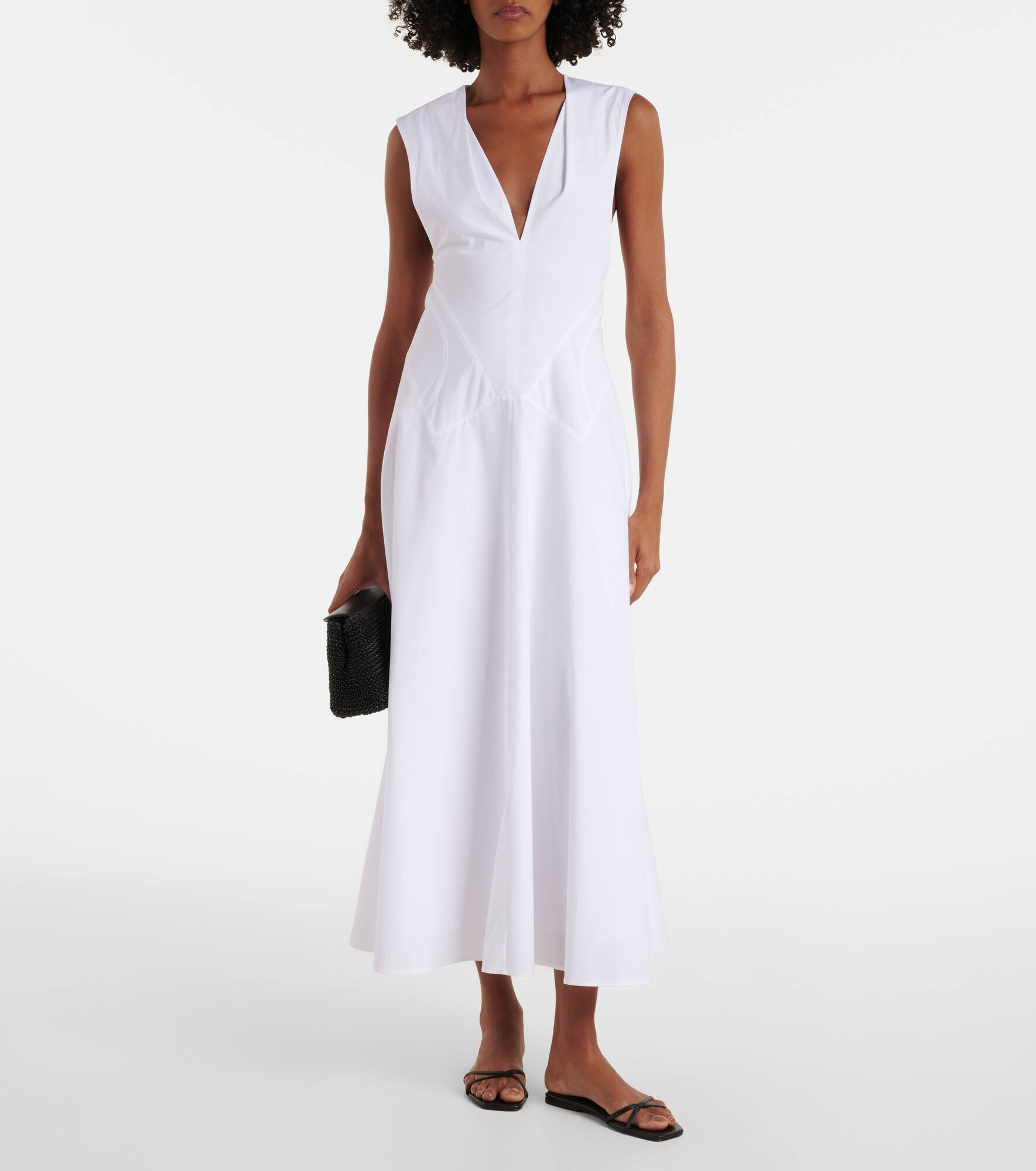 Anisa cotton midi dress - 2
